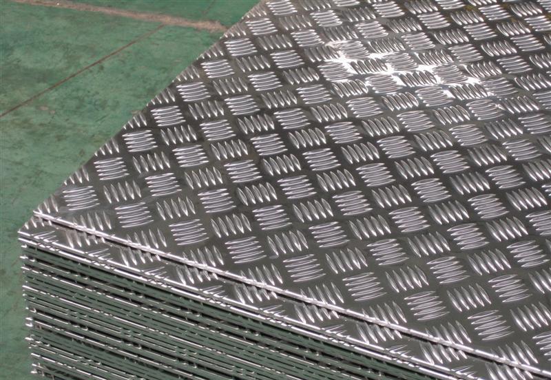 High Strength, Anti Oxidation 2 Bars Aluminum Tread Plate For Industrial